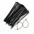 thumbnail image 1 of 100 Pcs Nylon Cable Ties Zip Tie .6" 18 lbs Tensile Strength, 1 of 3