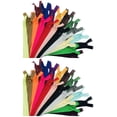 thumbnail image 1 of 100 Pcs Nylon Zippers Zips Invisible Zipties Assorted Slider Replacement Separating Zipperszipper Parts, 1 of 6