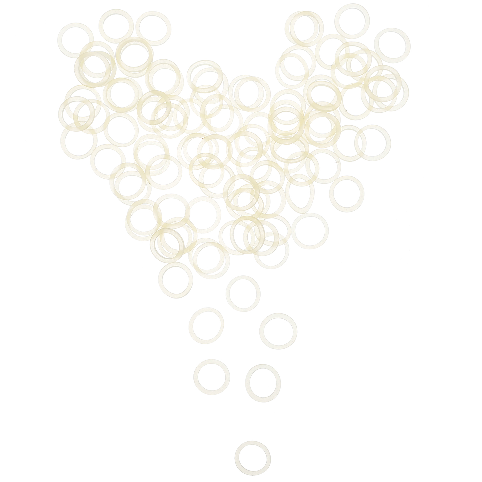 100 Pcs Orthodontic Rubber Band Teeth Gaps Bands Orthodontics