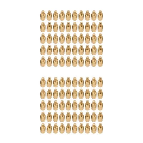 100 Pcs PC PCB Motherboard Brass Standoff Hexagonal Spacer M3 7+4mm,100 Pcs x Standoff Hexagonal Spacer,Gold