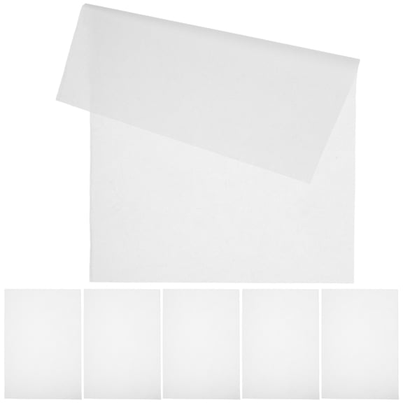 100 Pieces White Tissue Paper for Craft, Birthday Wrapping, Packaging Supplies