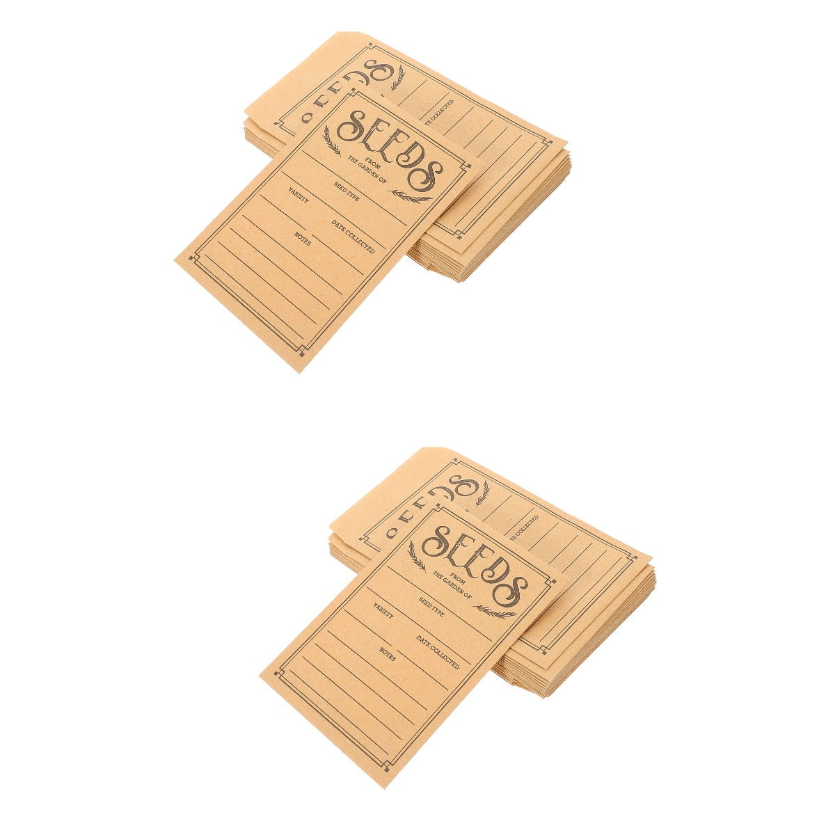 100 Pcs Paper Seeds Envelopes Mini Packets Storage Paper Bags Paper ...