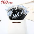 thumbnail image 1 of 100 Pcs Pen Core Replacement Set - 5ml Ink Refills for Smooth Writing in Red, Black, & Blue - Durable Plastic Tips for Graffiti & Everyday Use, 1 of 7