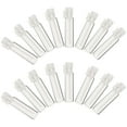 thumbnail image 1 of 100 Pcs Perfume Refillable Scent Tube Reusable Bottles Tiny Test Essential Oil Mini White Glass, 1 of 6