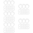 thumbnail image 1 of 100 Pcs Photo Frame DIY Display Shelves Compact Photo Frame Resin Tablescape Decor Miniature Photo Frame, 1 of 6