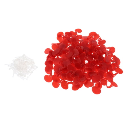 100 Pcs Pinless Peepers with Pliers Chicken Peepers Eye Glasses Poultry