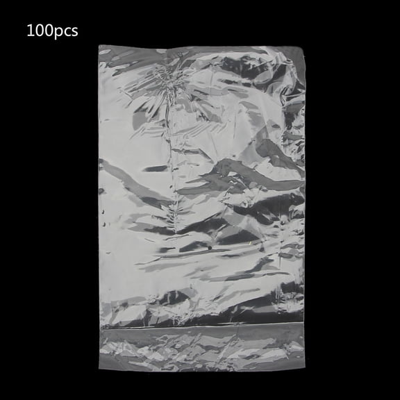 100 Pcs Plastic Bags Heat Shrink Film Bag Clear PVC Crafts Homemade Gifts
