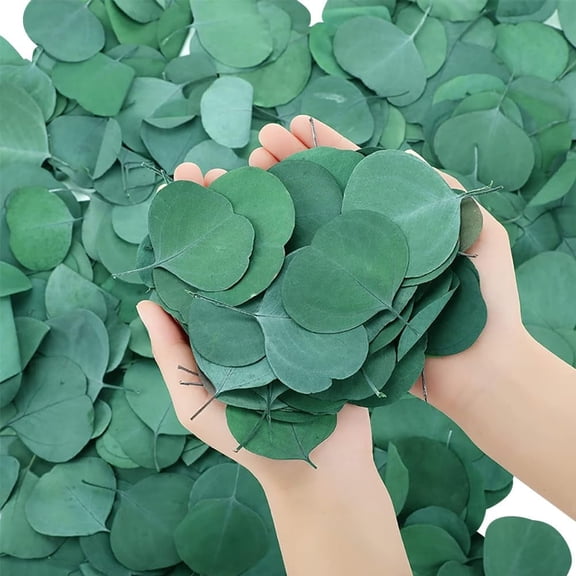 100+ Pcs Preserved Real Eucalyptus Leaves Yahome Natural Dried Eucalyptus Leaves Bulk Eucalyptus Petals Biodegradable Leaves Confetti for DIY Wedding Table Party Decor