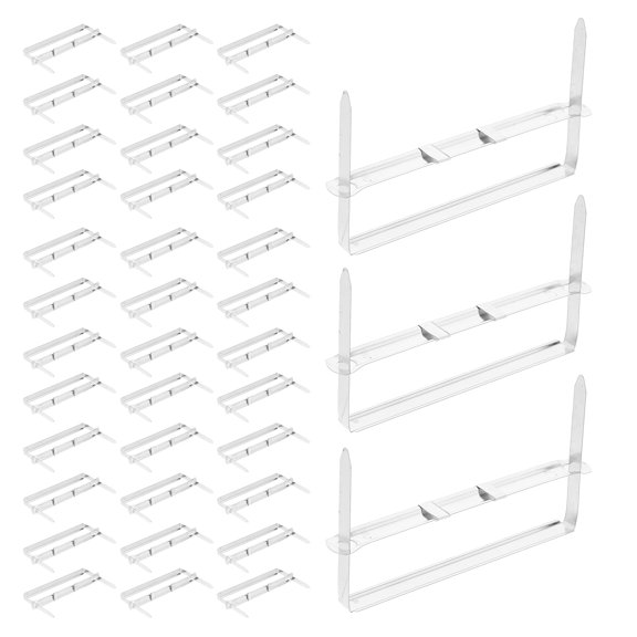 100 Pcs Prong Fasteners Metalbindingclipbindingringbindingstrip Office