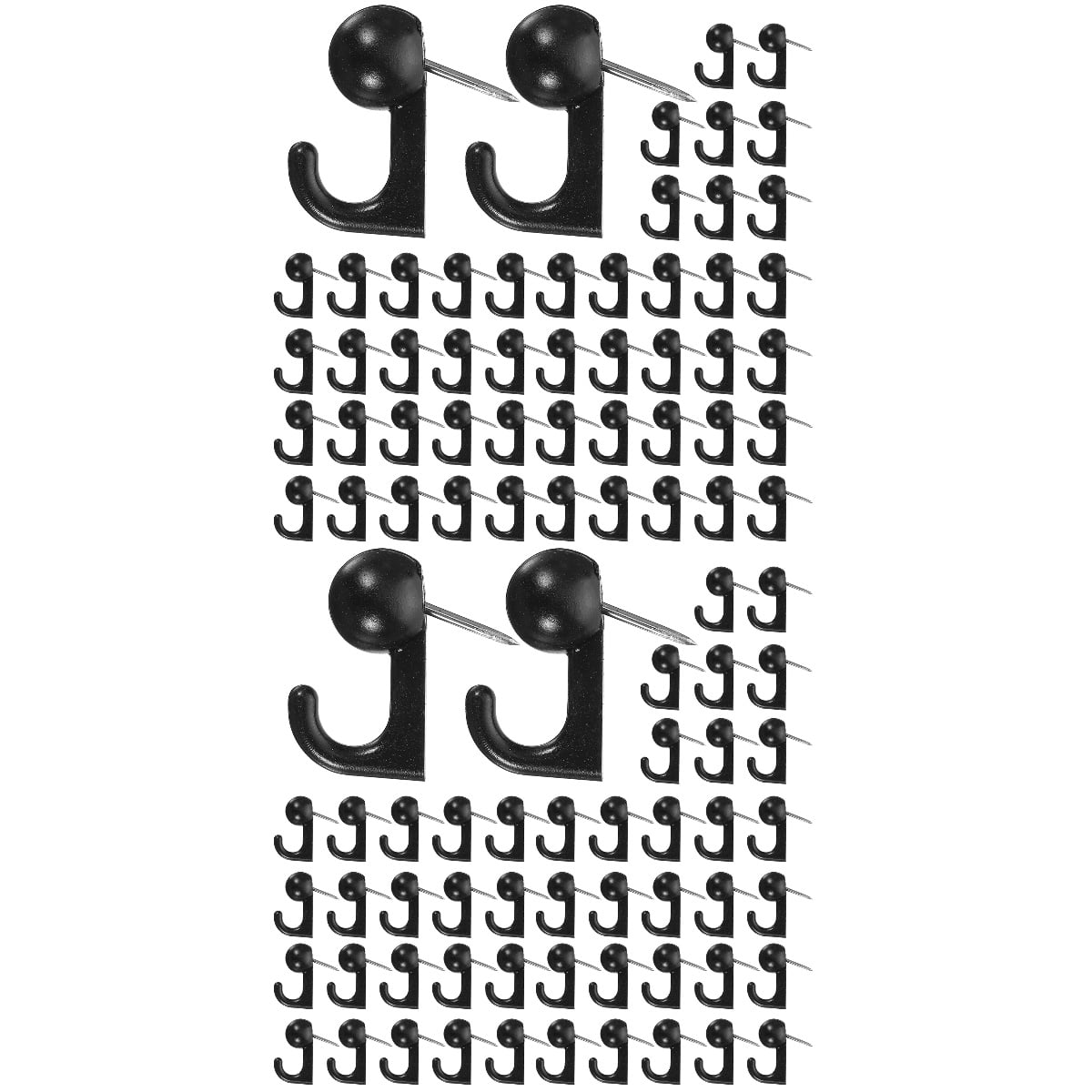 100 Pcs Push Pin Hanger Pins Nail Push Pin Hooks Push Pin Picture