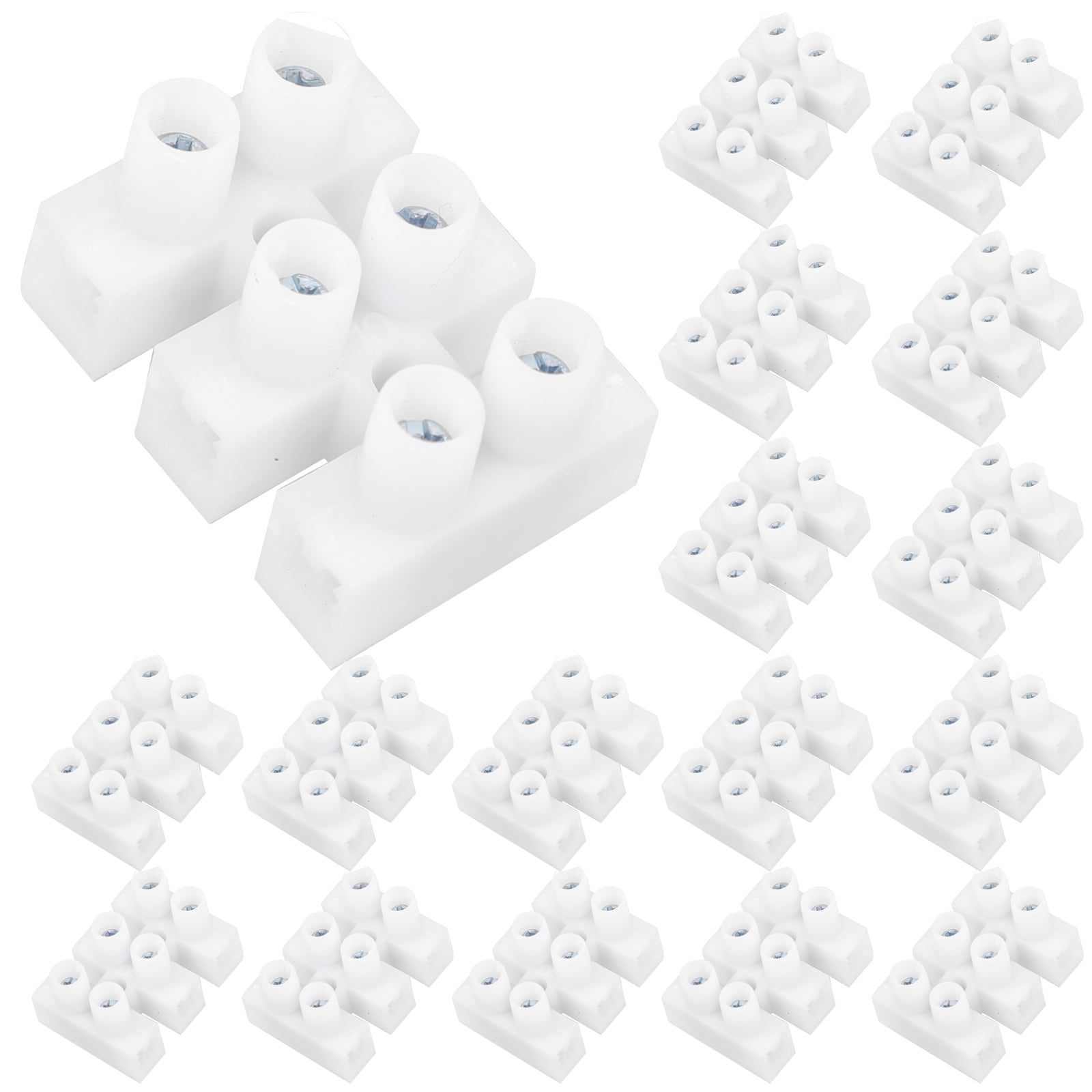 100 Pcs Quick Terminal Speakers Wiring Connection Connector for Wire