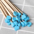 thumbnail image 1 of 100 Pcs Rock Candy Sticks Wood Swizzle Sticks Wood Cake Pop Sticks Drink Stirrer Sticks for Lollipop Coffee Appetizer Skewer 6inch, 1 of 9