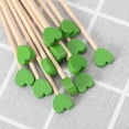 thumbnail image 1 of 100 Pcs Rock Candy Sticks Wood Swizzle Sticks Wood Cake Pop Sticks Drink Stirrer Sticks for Lollipop Coffee Appetizer Skewer 6inch, 1 of 9