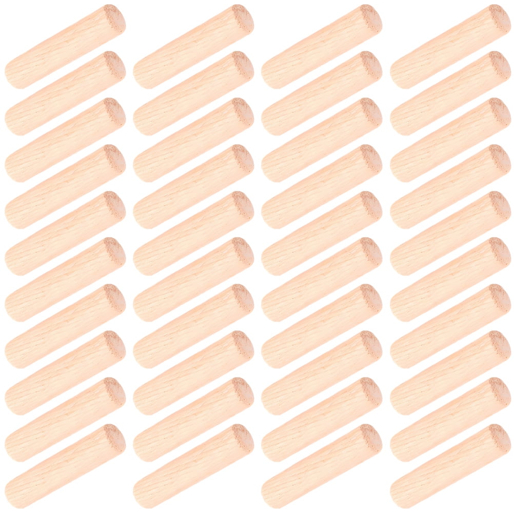 100 Pcs Round Dowel Carassosories Wood Bunk Beds Dowels Maker Wooden