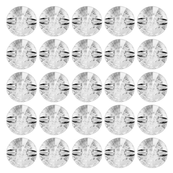 100 Pcs Round Headboard 2 Holes Crafts Button Buttons Sturdy