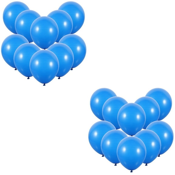 100 Pcs  Royal Blue Balloons Latex Balloons Wedding Balloons Decoration for Baby Shower Graduation