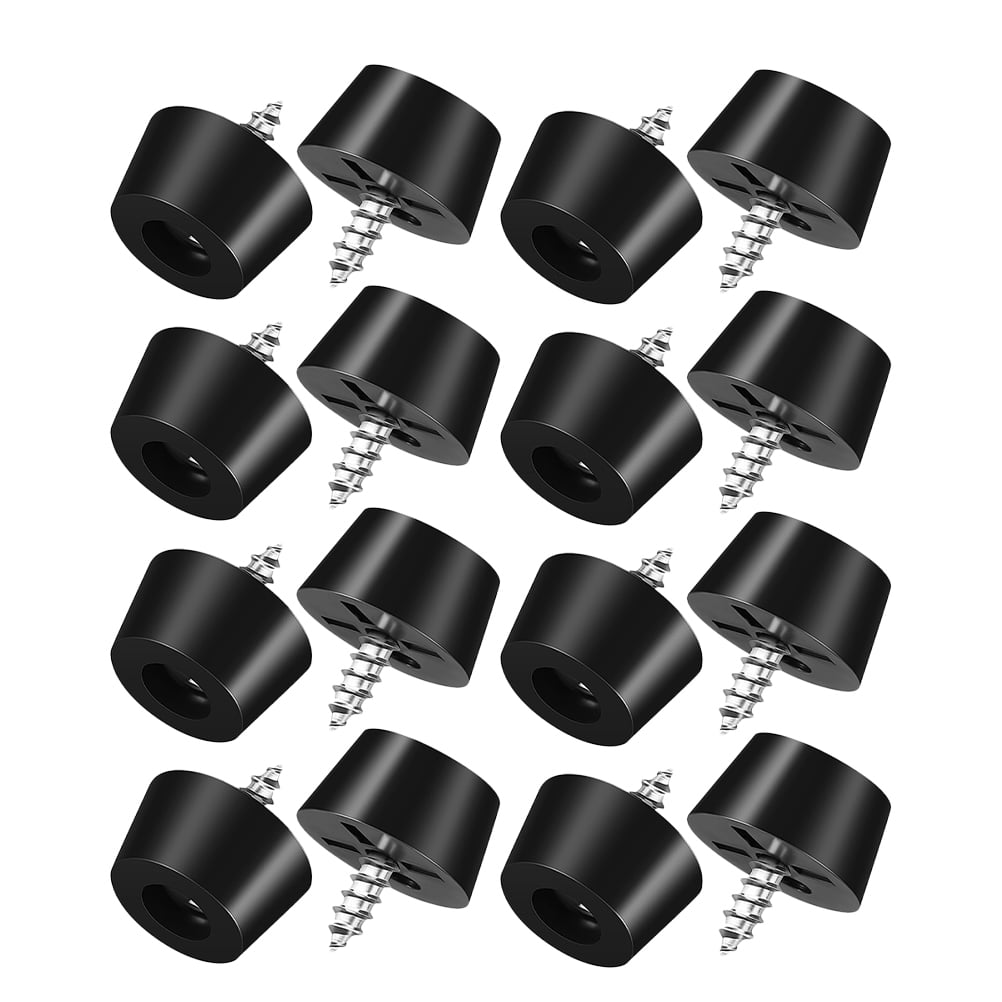100 Pcs Rubber Blaclight Mechanical Shock Absorbers Feet Leg Pads