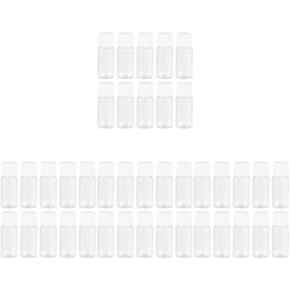 FENGGUIQU 100-Pack Leakproof Travel Lotion Bottles, Refillable Empty Containers for Toiletries and Skincare
