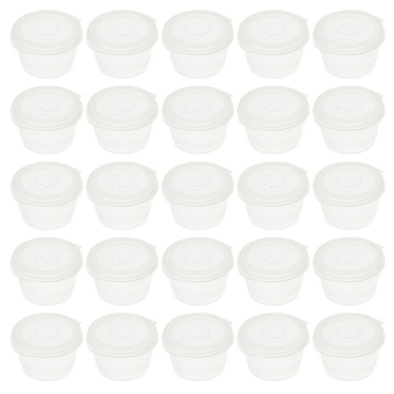 100 Pcs Disposable Sauce Takeaway Boxes - Food Containers, Dressing Cups, and Sauce Packing Containers