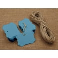 thumbnail image 1 of 100 Pcs Scallop Edges Cardstock Hang Tag Wedding Party Favor Gift Tags With Free Natural Jute Twine - Colors Available, 1 of 8