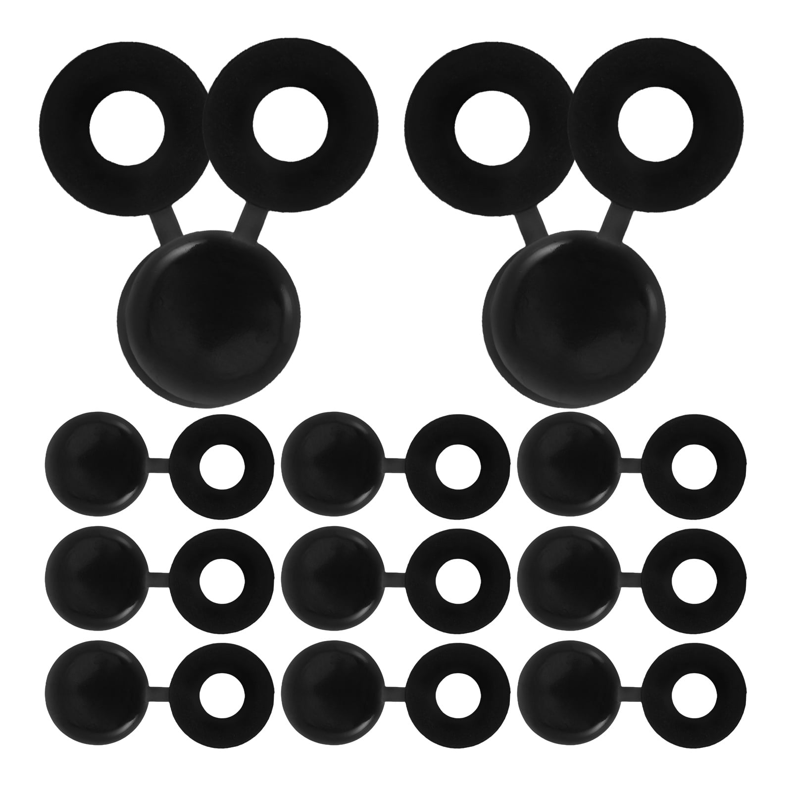 100 PcsDecorative Cap Sufficient Quantity Caps Hidden Screws