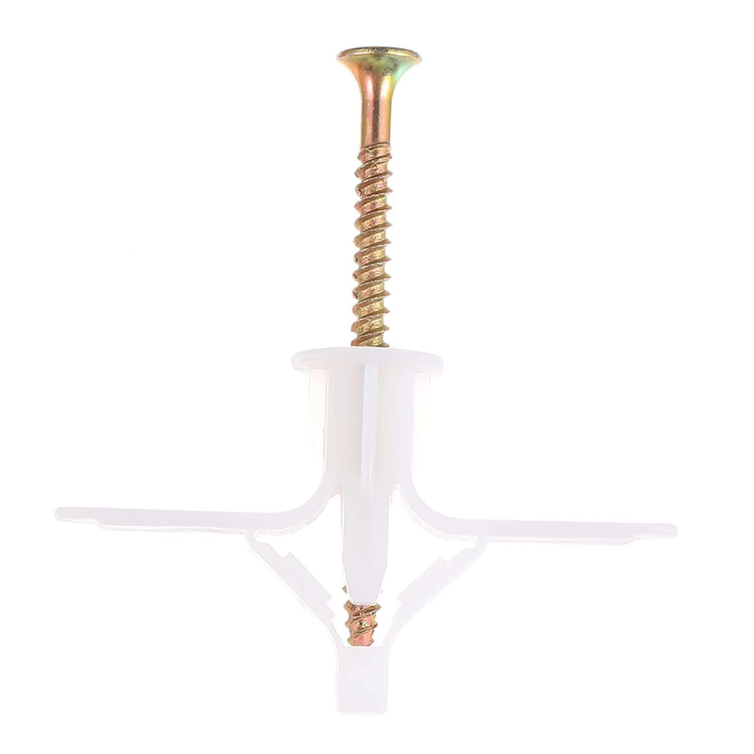 100 Pcs Screw SelfDrilling Drywall Anchors Self Tapping Wall Anchors