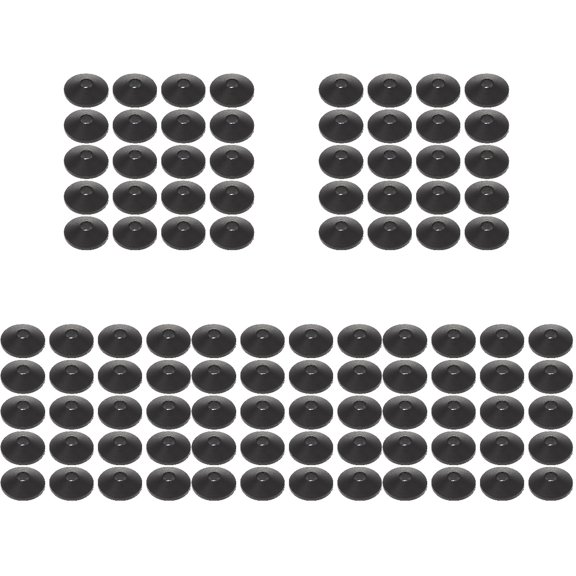 100 Pcs Sealing Ring Washers Bolts Leak-proof Conical Toilet Oak