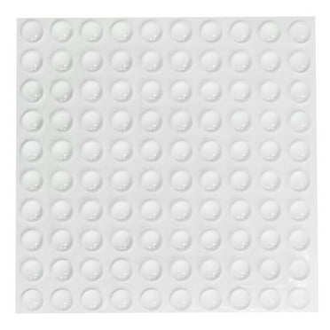 100 Pcs Self-Adhesive Bumper Pads - for Cabinet Doors and Drawers, Reduce Noise and Collision