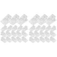 thumbnail image 1 of 100 Pcs Self-adhesive Small Clip Tapestry Name Tag Clip Id Badges Sticky Photo Clips Plastic Badge Clip, 1 of 6