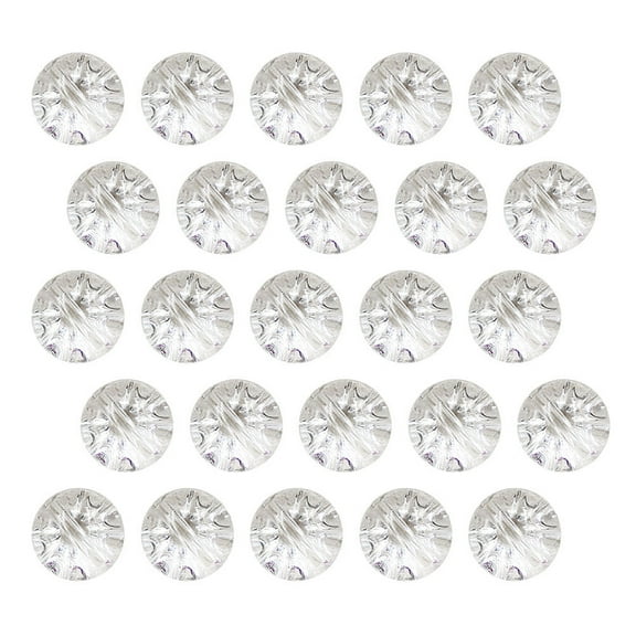 100 Pcs Sewing Button Handicraft Supplies Decorative Clothes Buttons Coat Sweater White Resin Baby