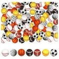 thumbnail image 1 of 100 Pcs Silicone Sports Beads 15mm for DIY Keychains, Necklaces - Safe, Multifunctional Craft Beads,100 x Beaded,Multicolor, 1 of 7