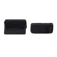 thumbnail image 1 of 100 Pcs Silicone USB Port Plug Dustproof Plug Stopper Protection Cap Black, 1 of 3