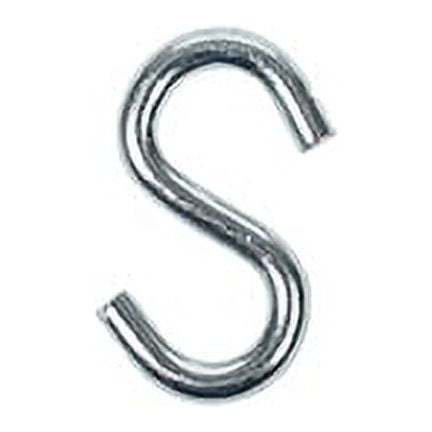 100 Pcs Silver S-Hooks 3/4" Long available at wholesale pricing for any of your craft projects or other S-Hook needs.