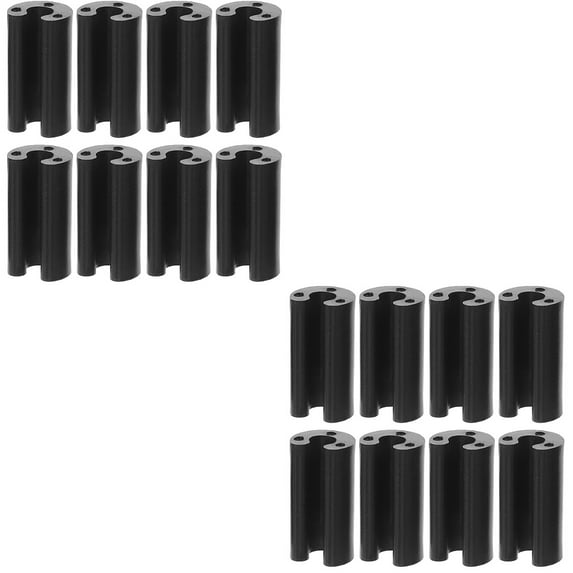 100 Pcs Sink Mats Wire Protector Cord U-shaped Pad Rubber