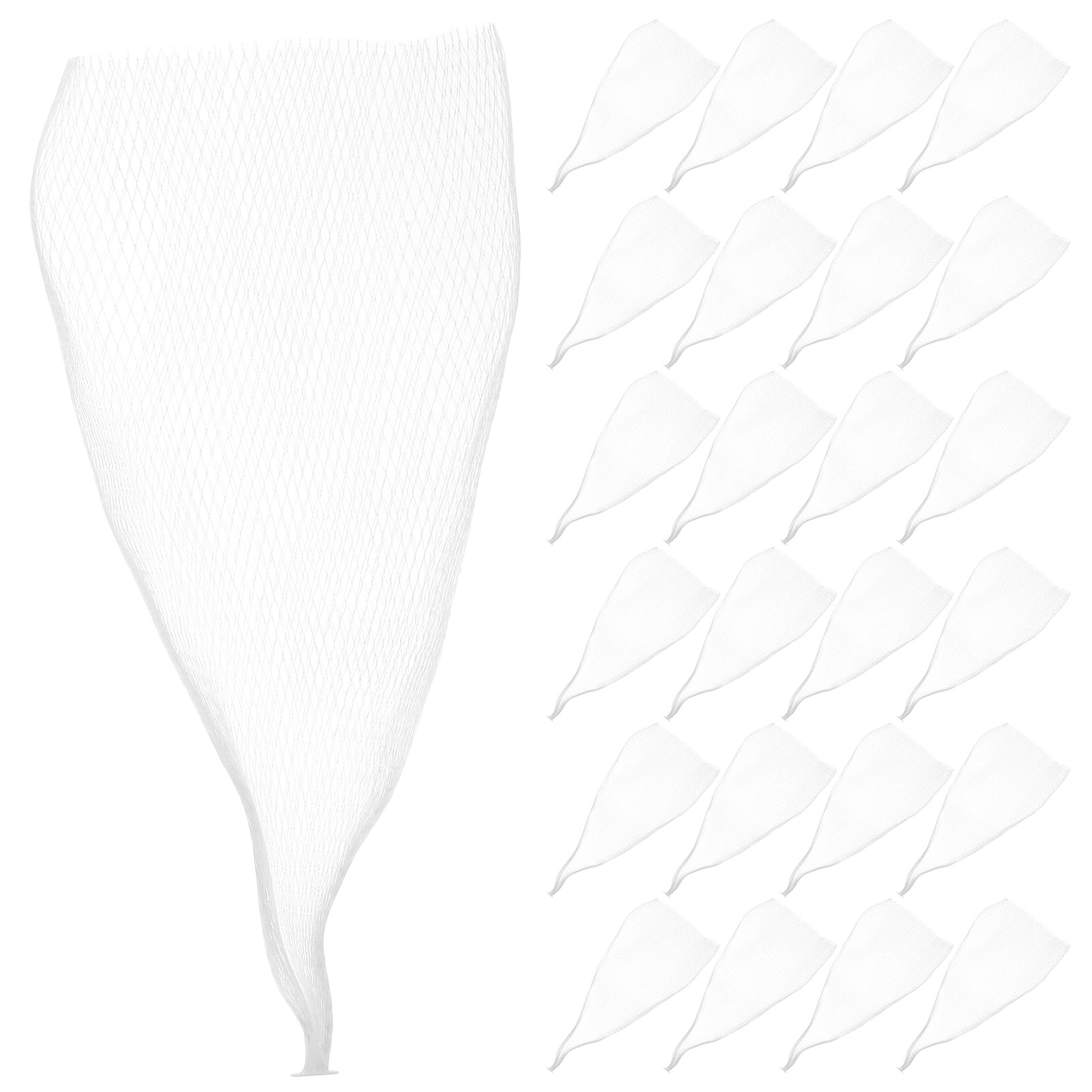 100 Pcs Sink Strainer Container Cases Cleaning Boxes Mop Bucket Baby Lid White
