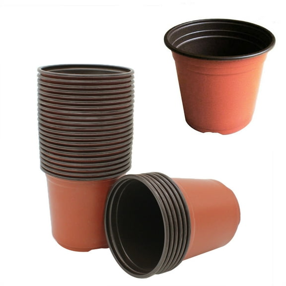 100 Pcs Small Strain Hole Plant Pots Home Decoration
