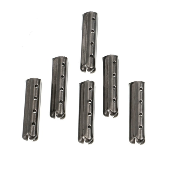 100 Pcs Shoe Lace Ends Metal Shoelace Head Repair Accessories