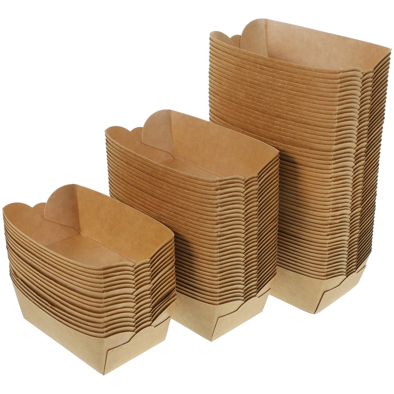 Pasta Carry In 100 Pcs Snack Containers Paper Boxes Carry Out Pizza Spagettini Pasta ...