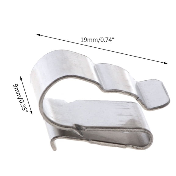 100 Pcs Solar Panel Cable Clips For Home, Kayaks, Fishing Boats - Wire Clip Set