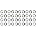 thumbnail image 1 of 100 Pcs  Stainless Steel Metal Gasket Round Spacer Bead for DIY Screw Accessories Supplies Jewelry Makings (Silver), 1 of 6