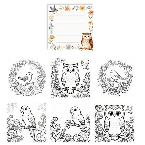 100 Pcs Sticky Notes: Double-Sided Coloring & Message Taking, Random Creative Patterns