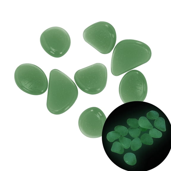 100 Pcs Stone Clearance! Nomeni Luminous Stone Gardening Fish Tank Landscaping Luminous Stone 100Pcs, Home Decor Promotion Sale!