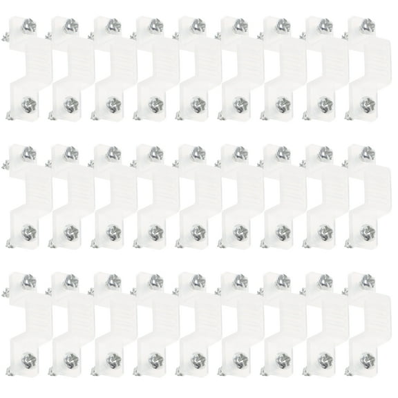 100 Pcs LED Strip Light Mounting Brackets Silicone Hangers for LED Strip Lights, Clips for Easy Installation