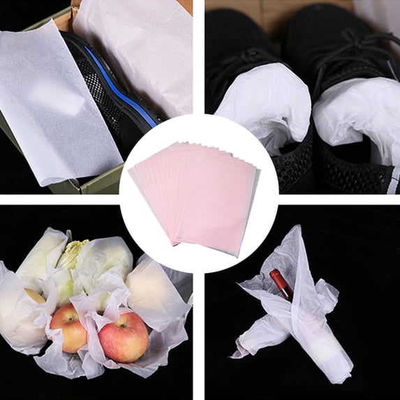100 Pcs Sydney Paper Keep Dry Decorative Useful Solid Color Eco-friendly Protect Shoes Wrap Gift Moisture-proof Easy to