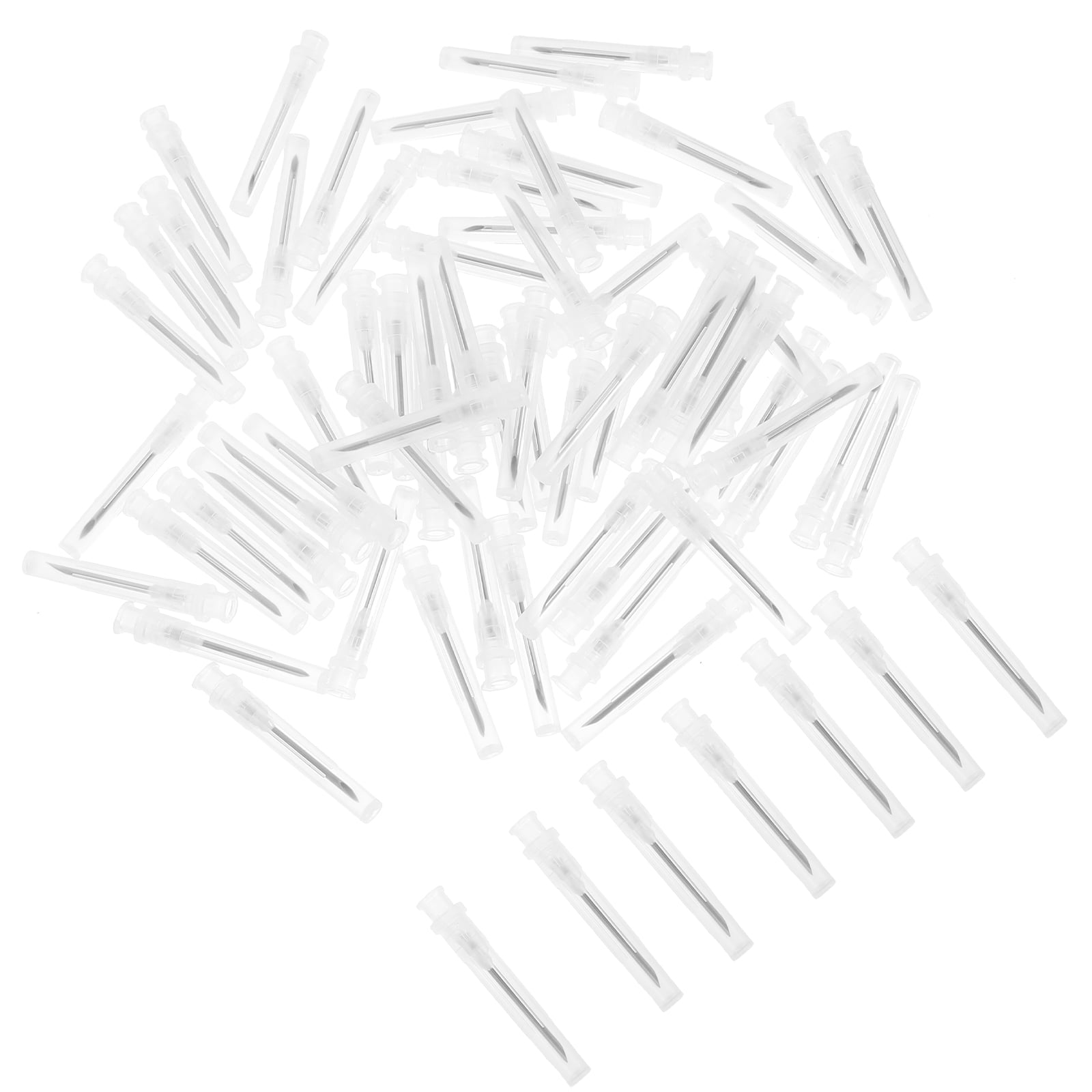 100 Pcs Syringe Needle Sample Needles Tip Laboratory Dispensing for