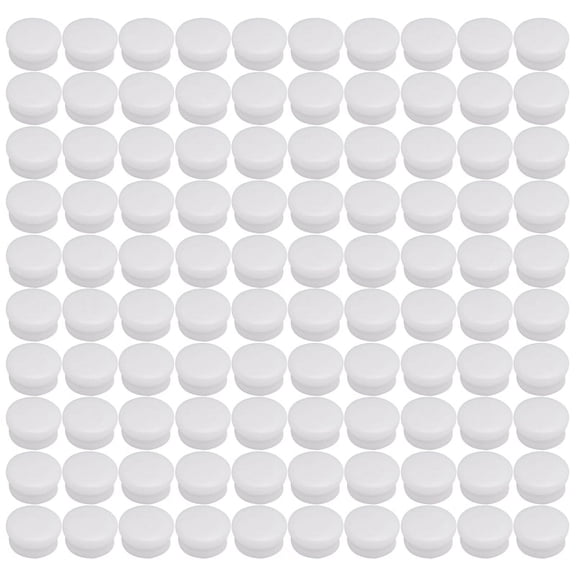 100 Pcs T3 SNAPS Studs Scrapbook Sewing Buttons White,100 x SNAPS studs,white