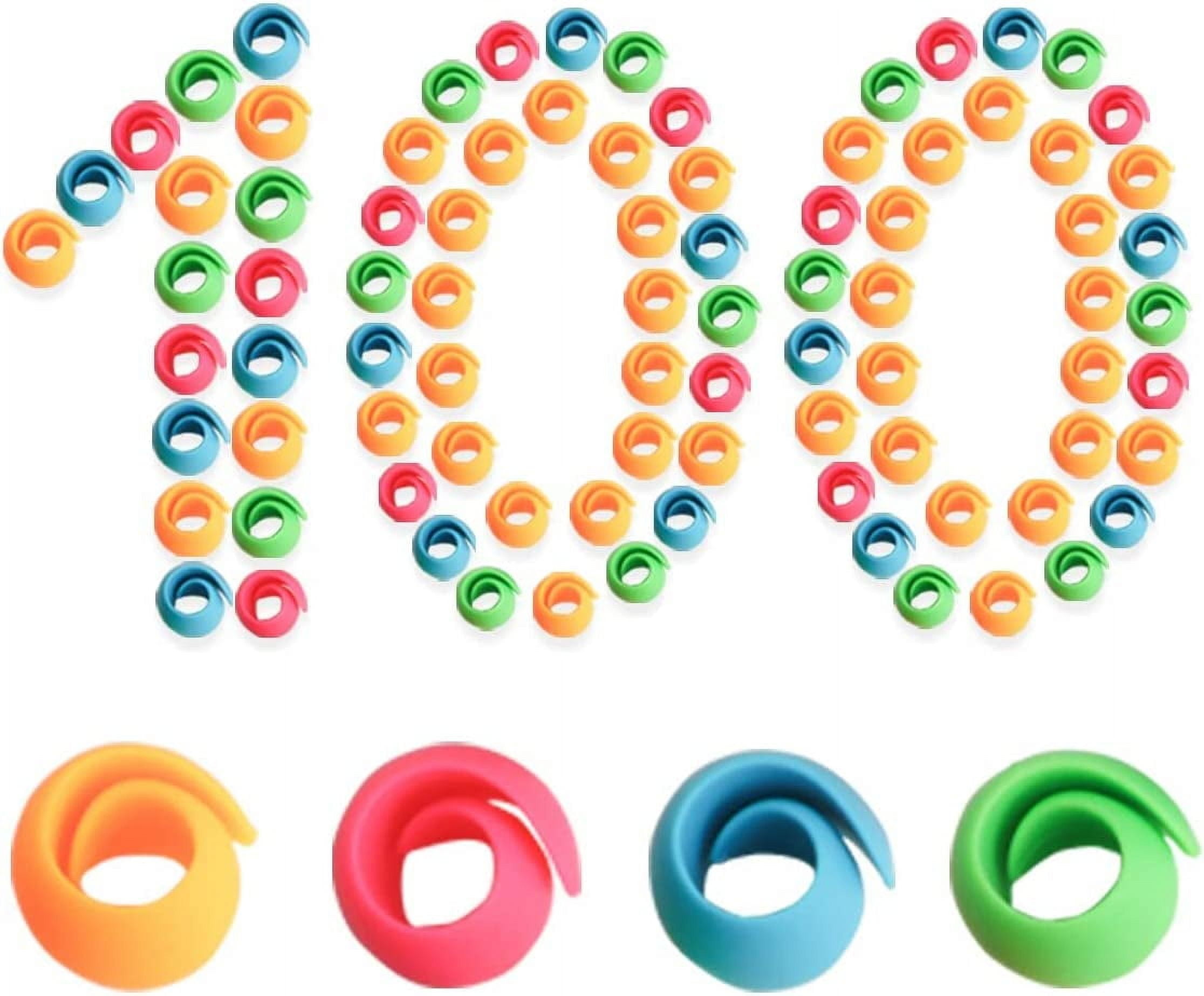 100 Pcs Thread Spool Huggers, Thread Savers for Embroidery Sewing ...