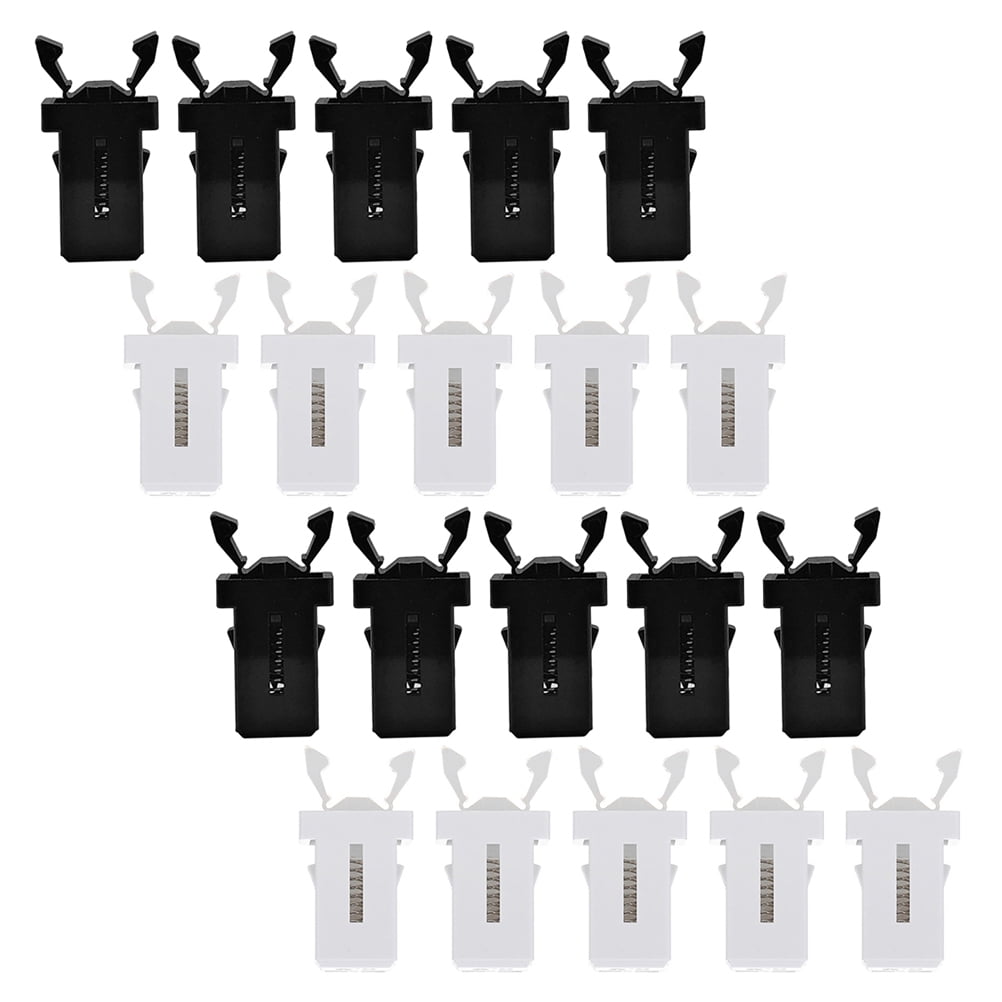 100 Pcs Trash Can Selflocking Latch Garbage Lid Locks Waste Bin Press Buckles Accessories