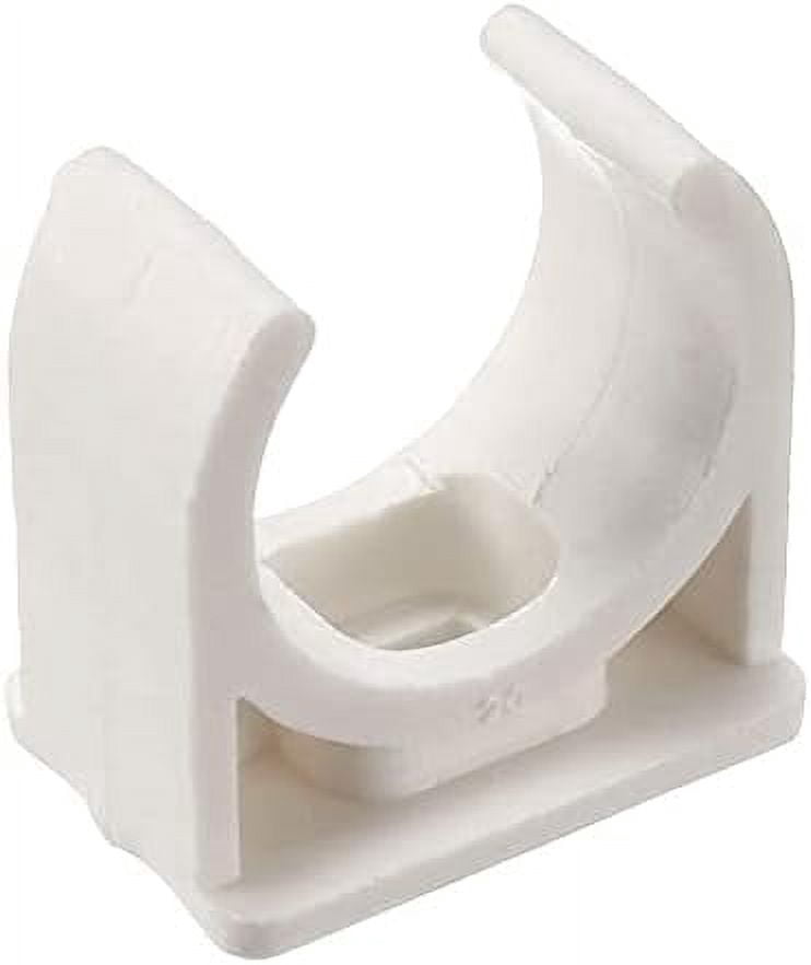 100 Pcs U-Shaped PVC Water 20mm Pipe Clamps Clips, U-Shaped Buckles Fit ...
