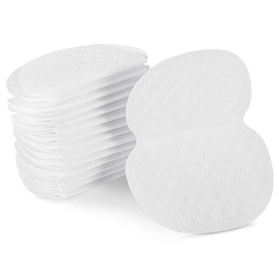 100 Pcs Underarm Sweat Pads, Armpit Sweat Pads for Women and Men, Disposable Underarm Pads for Sweating Women Comfortable Unflavored Non Sweat Armpit Protection